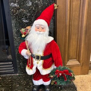 NWT Joyland Red lifelike Santa